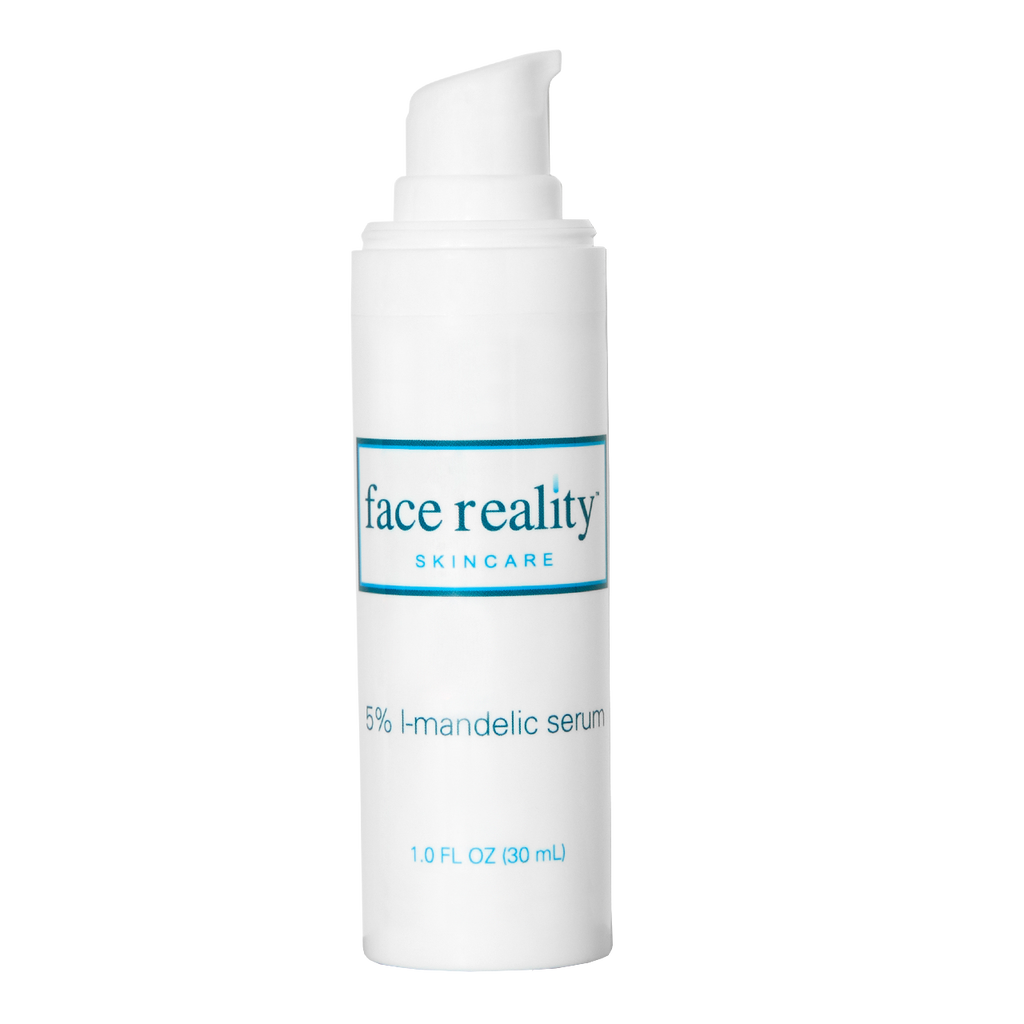 face reality 5% l-mandelic serum old packaging