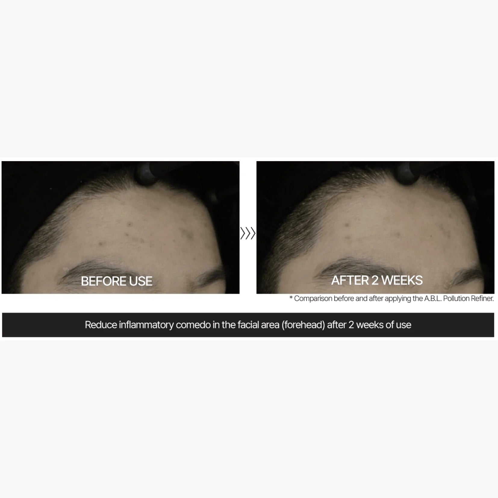 Before & After for A.B.L Pollution Refiner