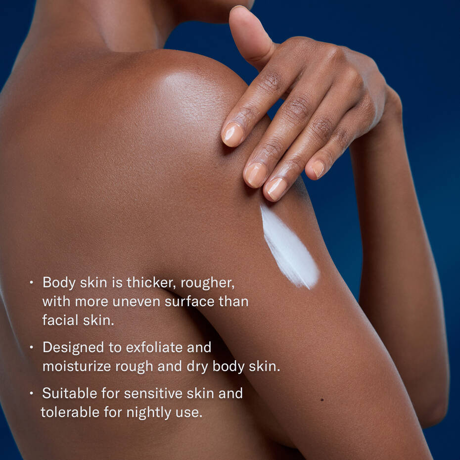 SkinBetter AlphaRet Body Overnight Cream infographic