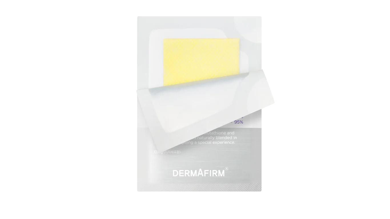 DermAfirm Glutathione Melting Film open