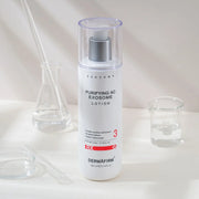 DermAfirm Purifying AC Exosome Lotion with background