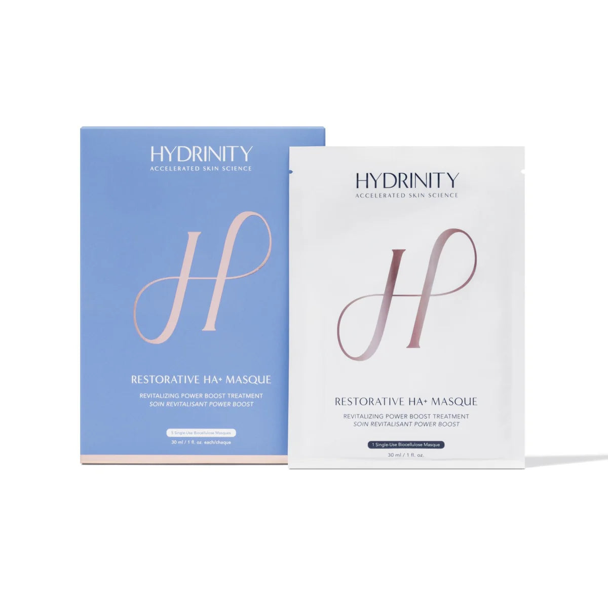 Hydrinity Restorative HA + Biocellulose Masque Box & 1