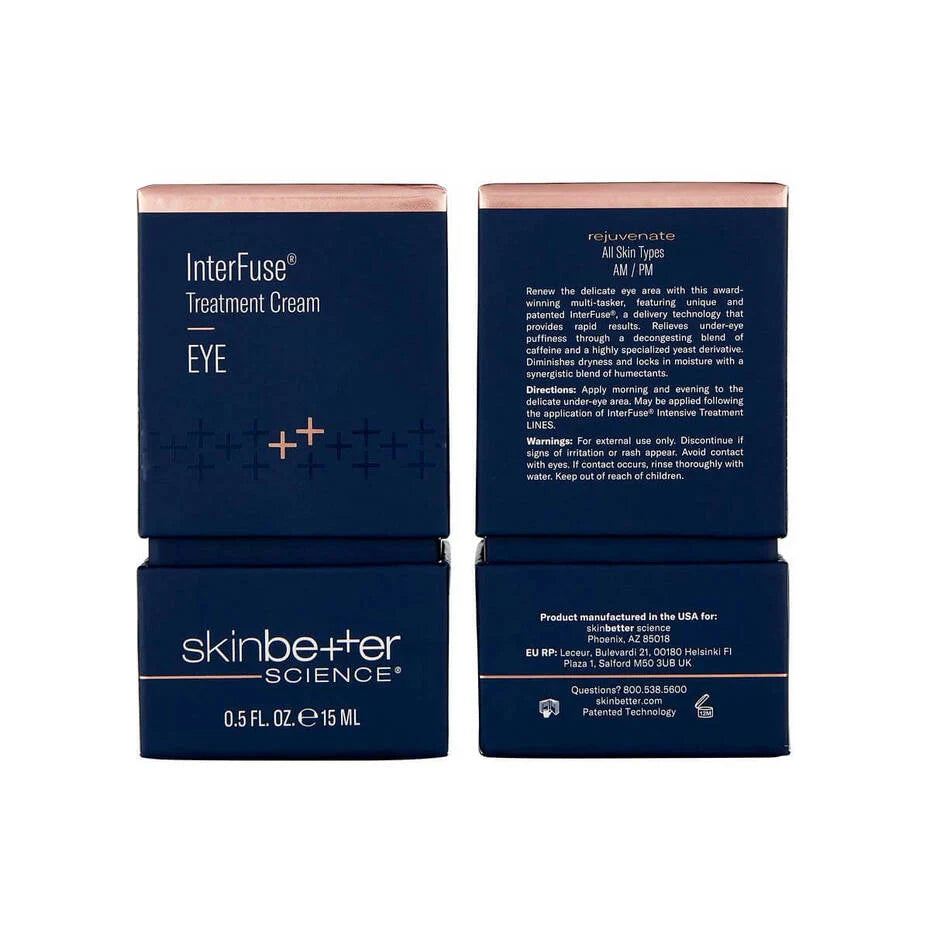 SkinBetter Interfuse Eye Treatment Cream (15ml) Box