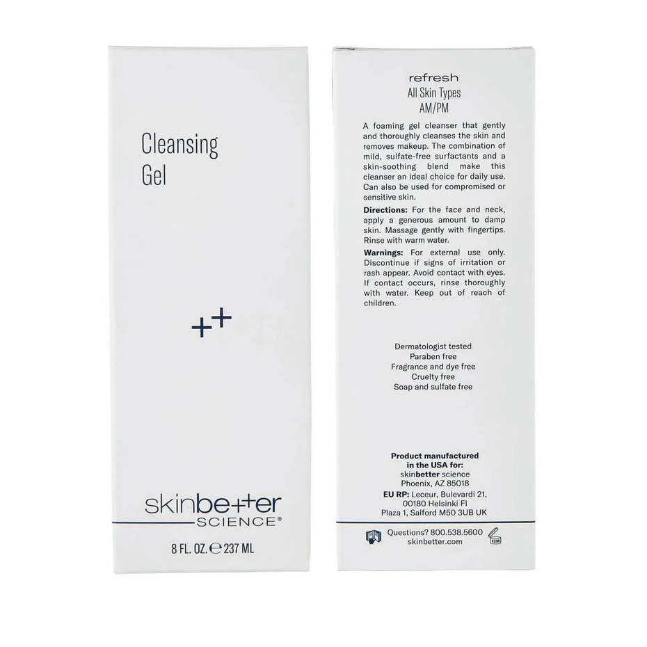 SkinBetter Cleansing Gel box