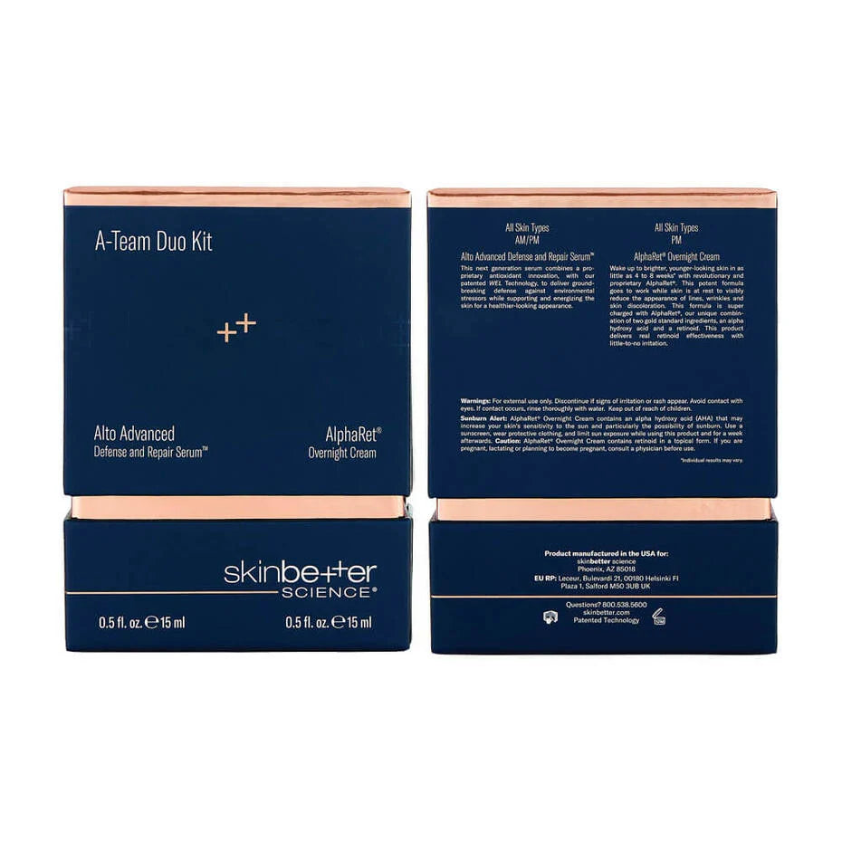 SkinBetter A-Team Duo Advanced Kit