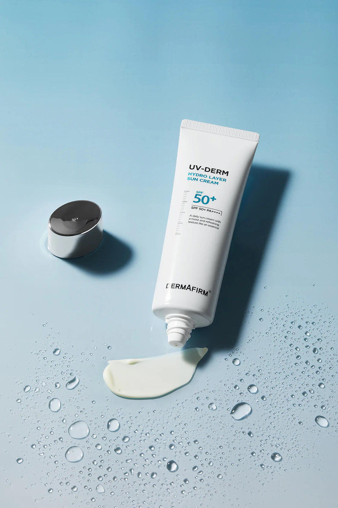 DermAfirm hydro sunscreen 50 SPF texture