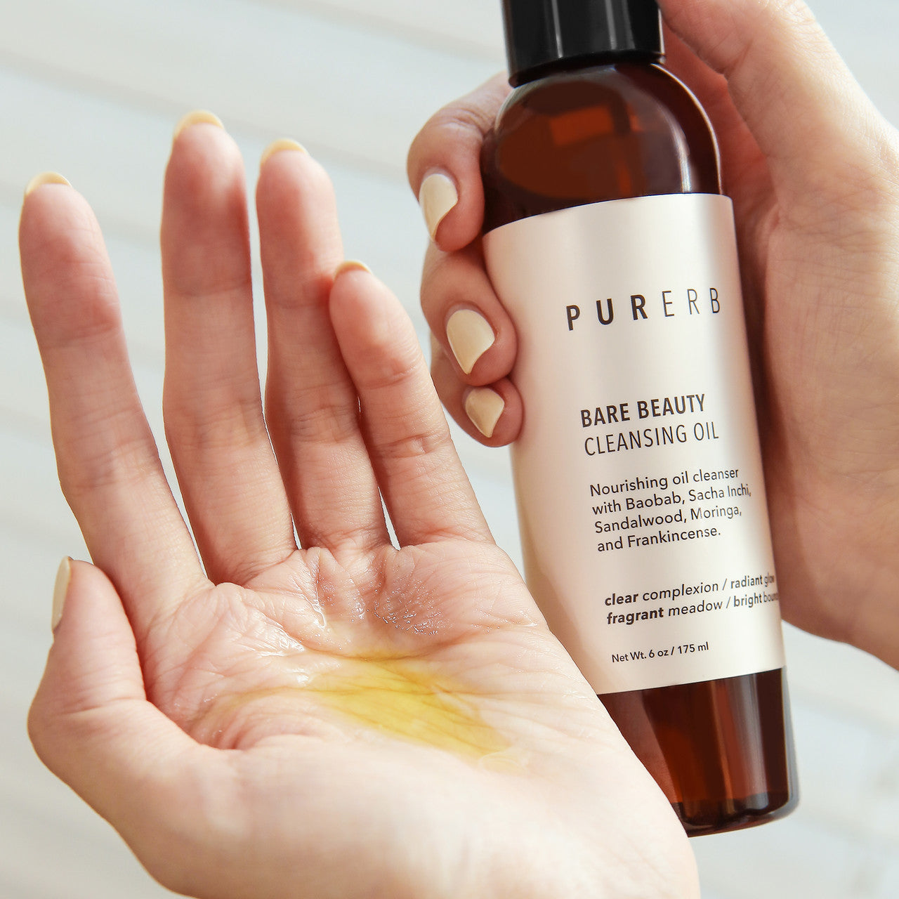 PURERB Bare Beauty Cleansing Oil Texture